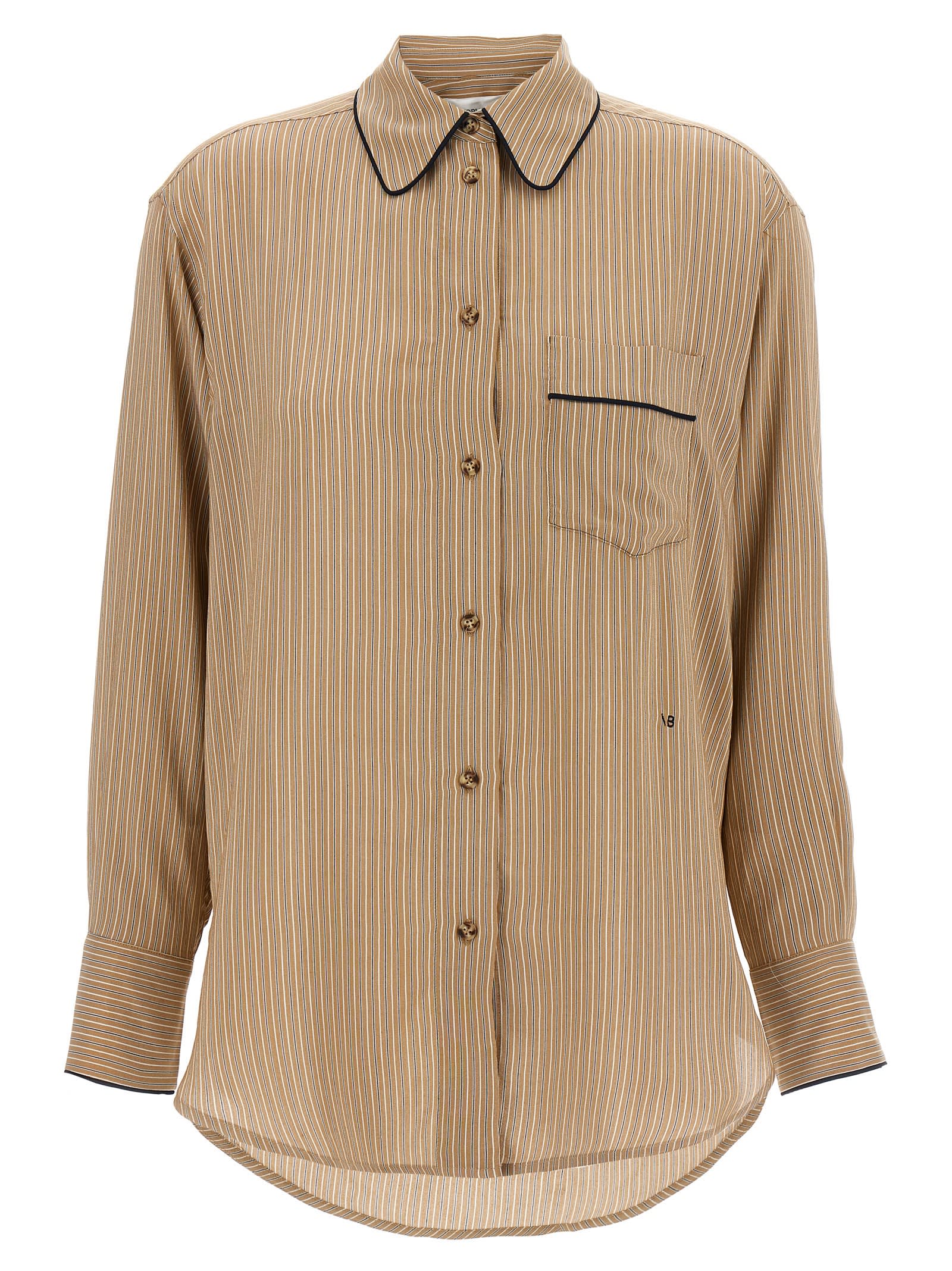 Piping Detail Pyjama Shirt