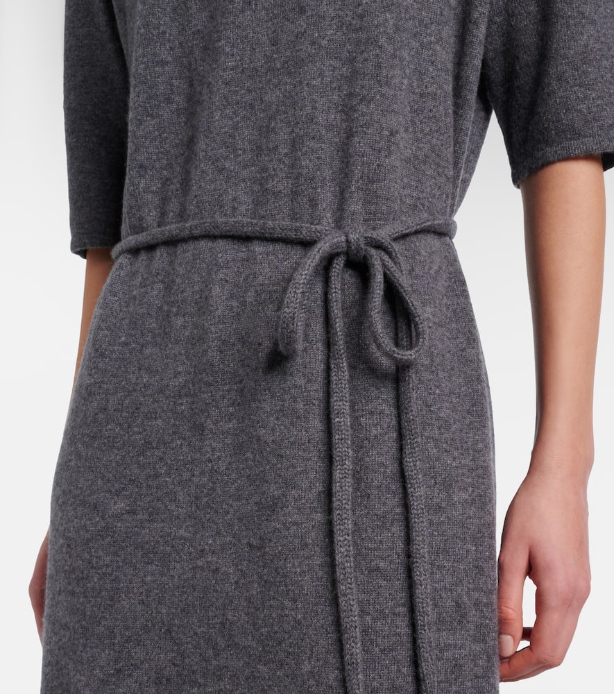 Tilde belted cashmere maxi dress
