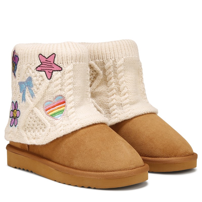Kids' Jbently Sweater Boot Little/Big Kid Boots (Cognac)