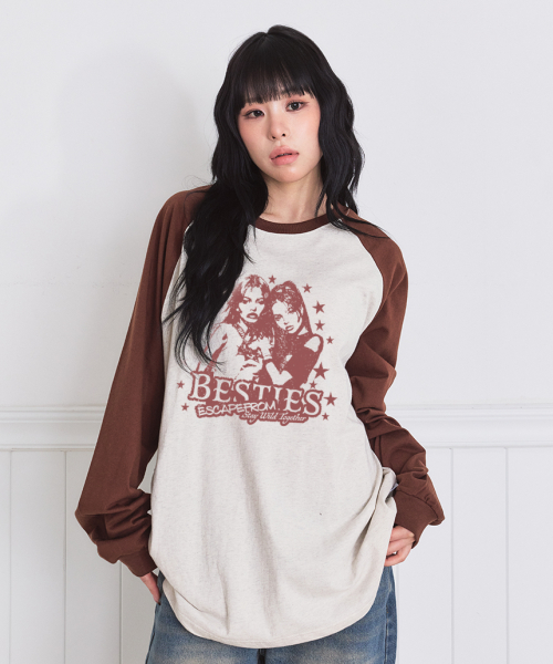 Bestie ESCF Print Long Sleeve