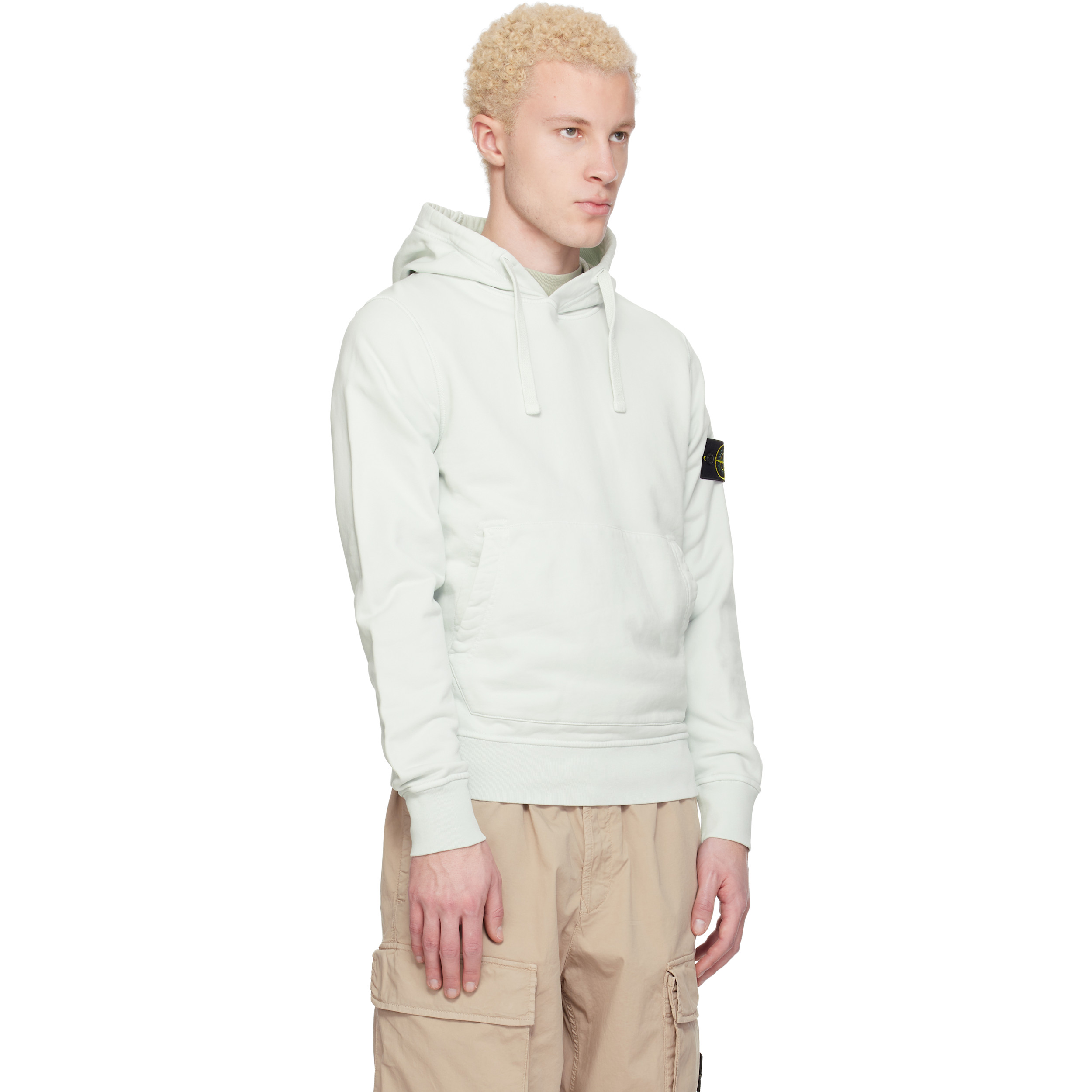 Blue 6100062 Organic Cotton Fleece Hoodie