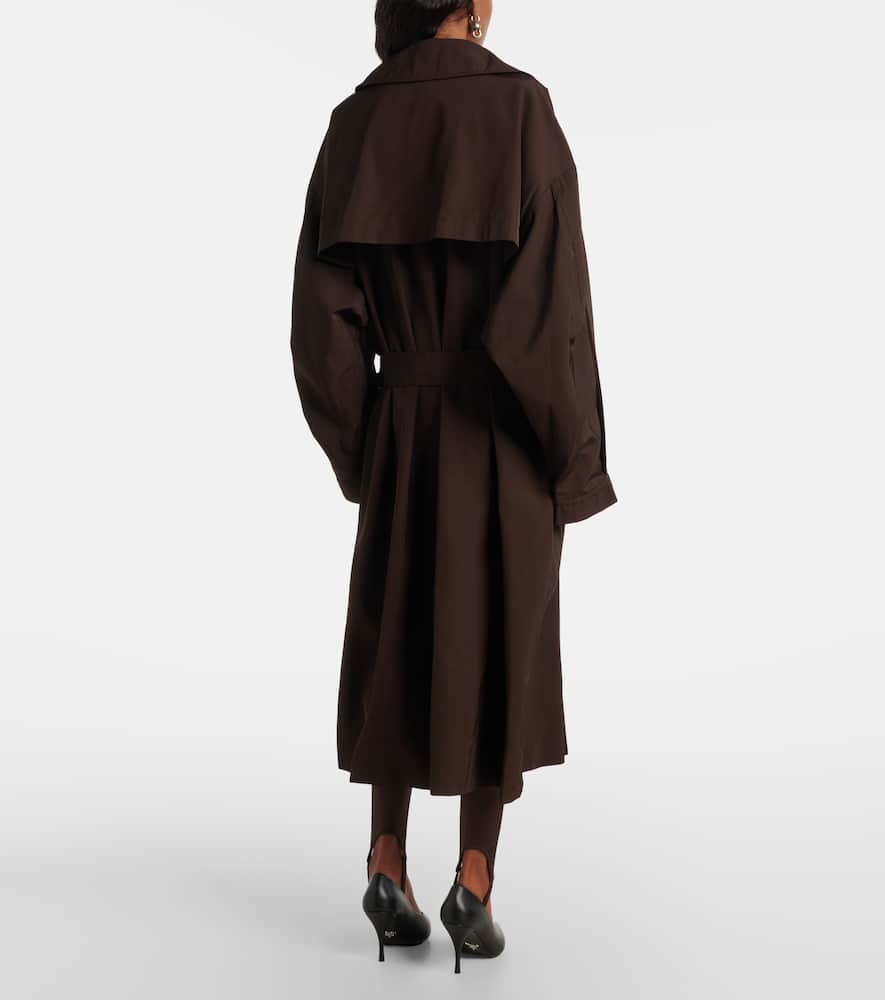 Mavis oversized trench coat