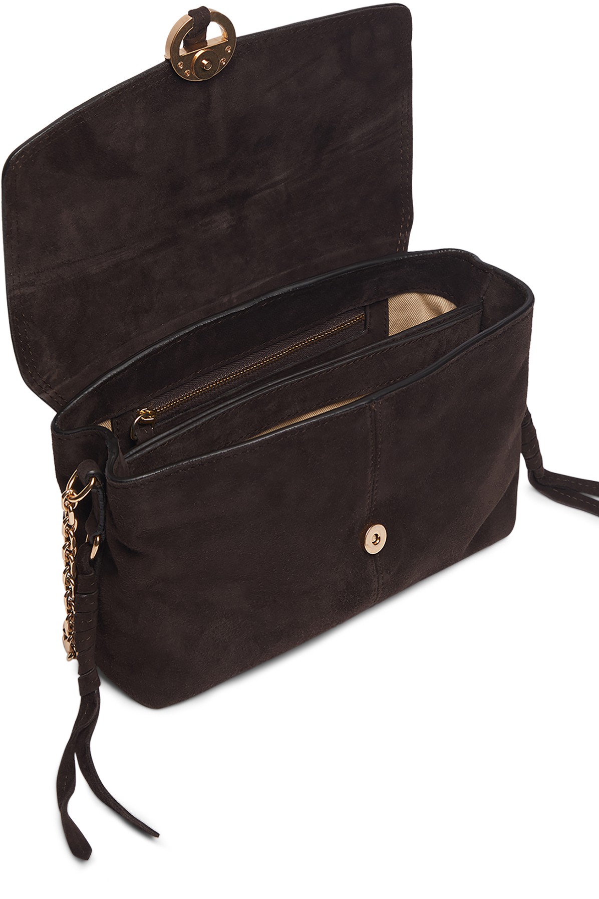 Othilia Clutch in Nubuck Leather