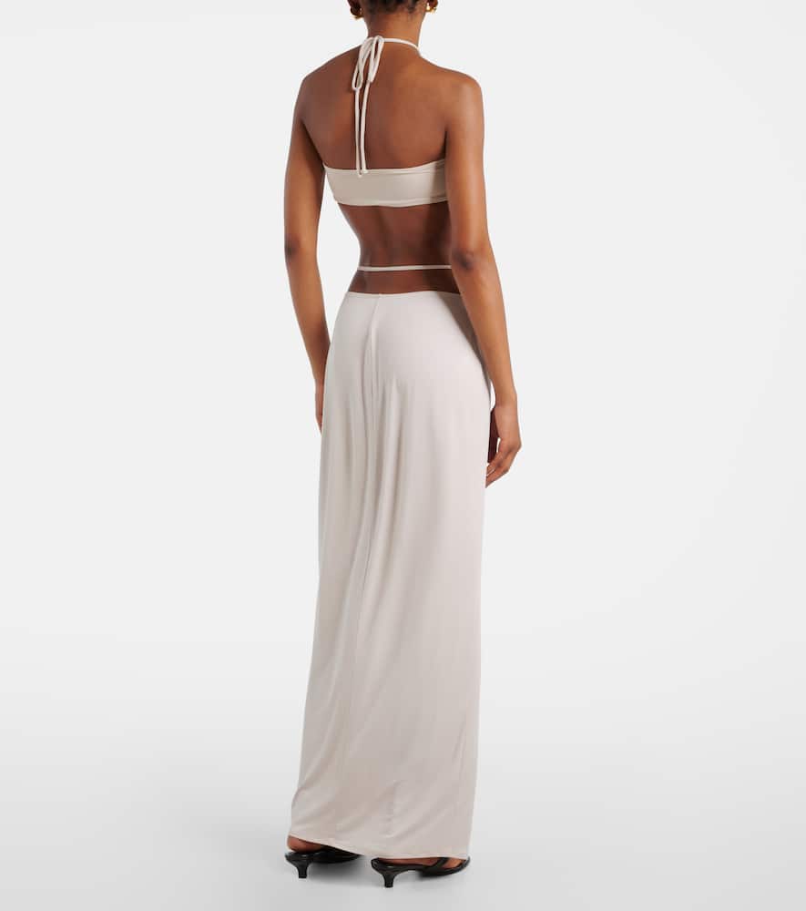 Liana halterneck bikini top