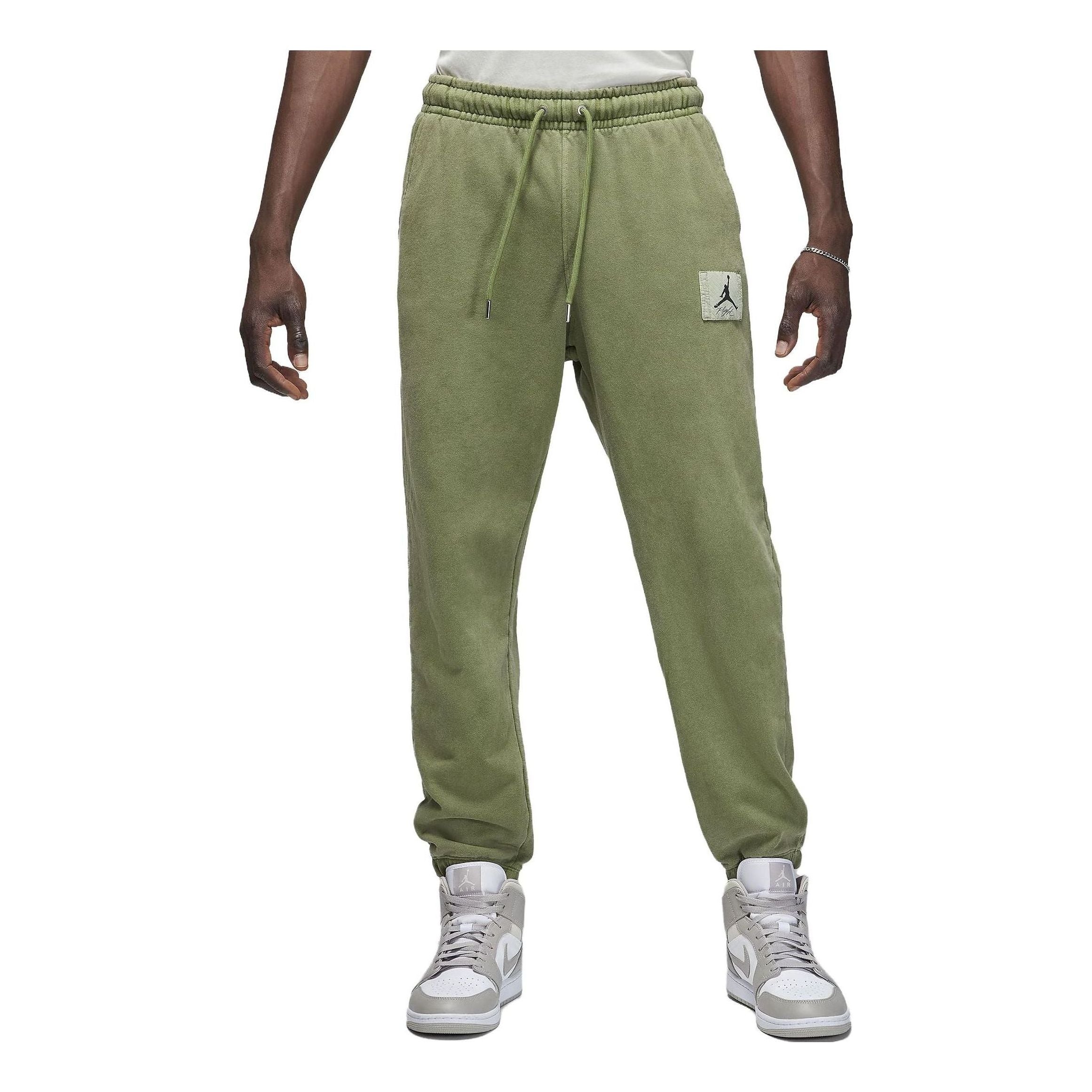 Air Flight Fleece Sweatpants 'Olive Green'