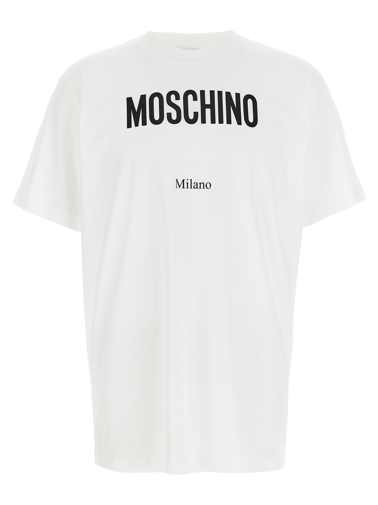 Logo-Print Cotton T-shirt — White
