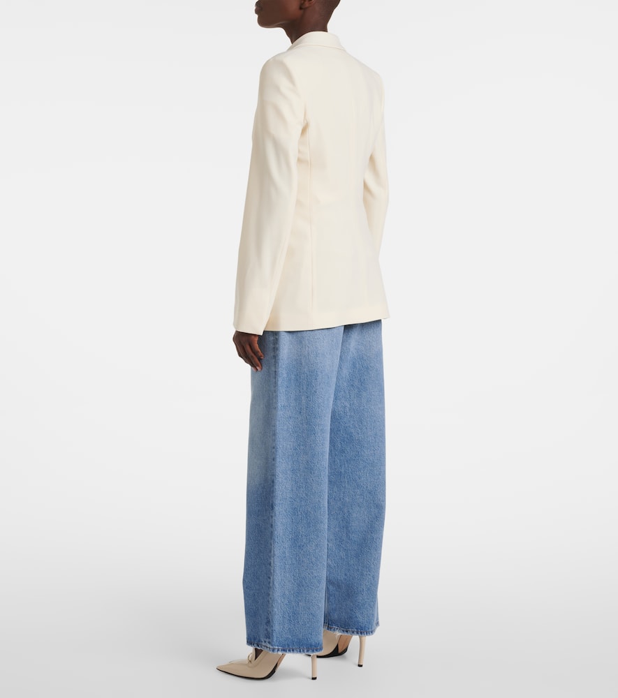 Bennet wool-blend crêpe blazer