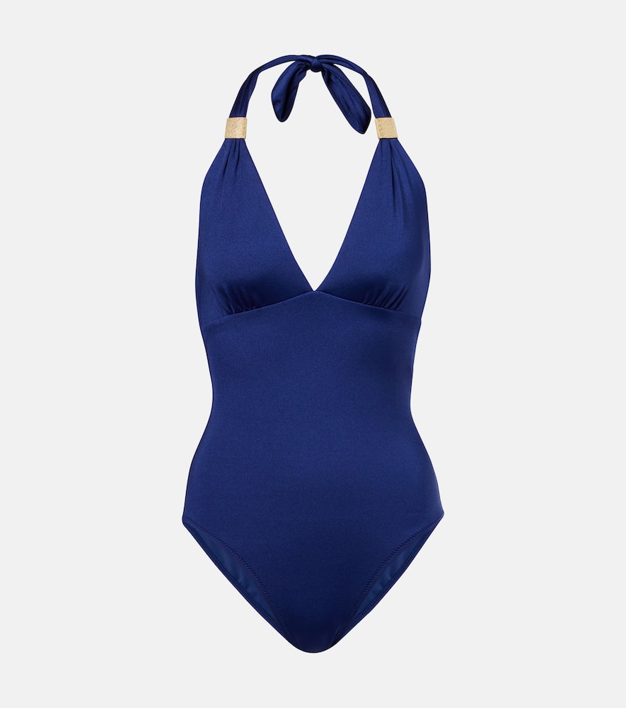 Beau Soleil halterneck swimsuit