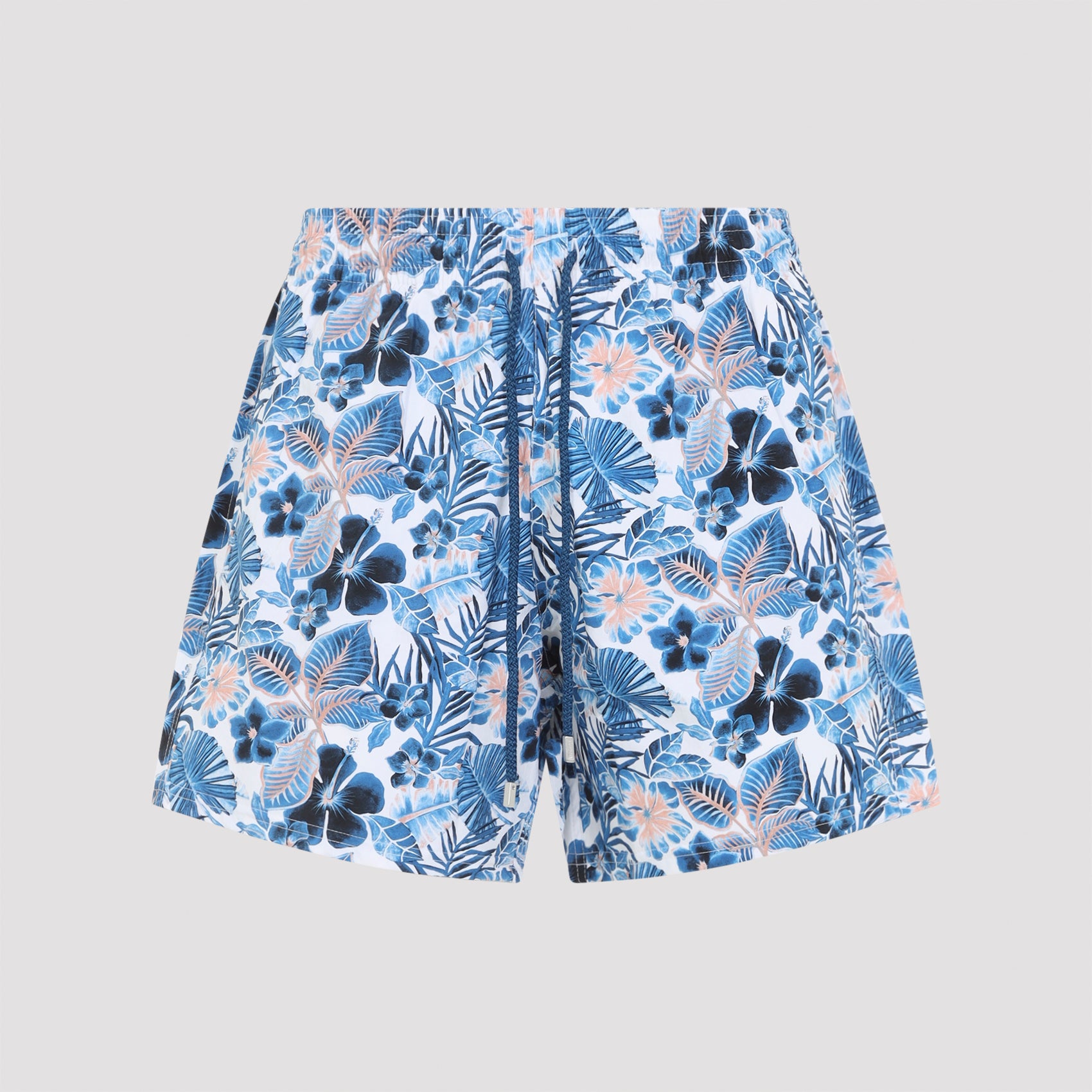 Men's Mini Swim Shorts with Floral Design