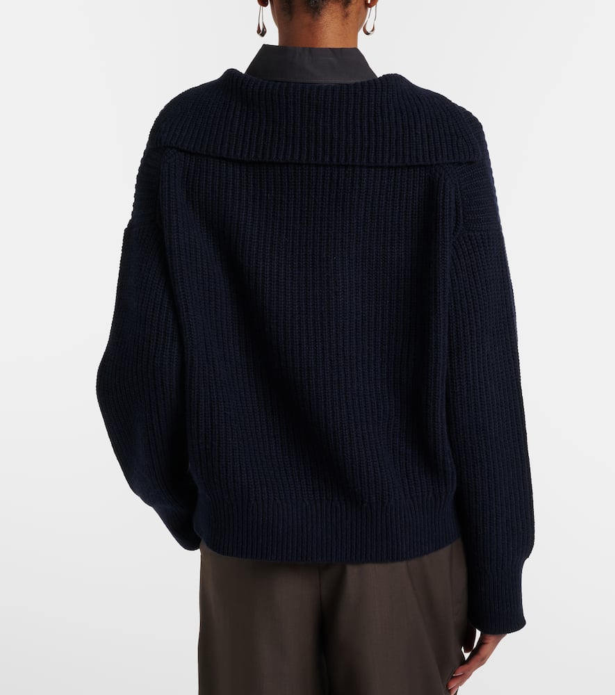 Cotton and cashmere sweater
