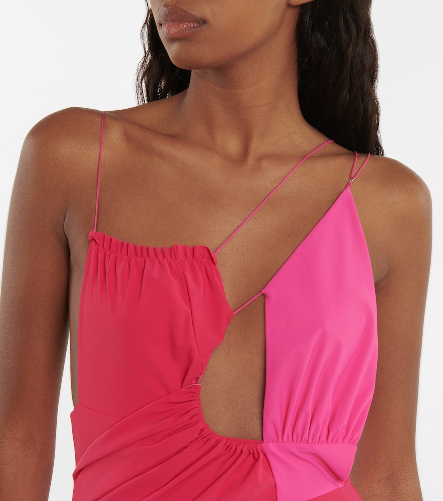 Exclusive to Mytheresa - Cutout ruched minidress