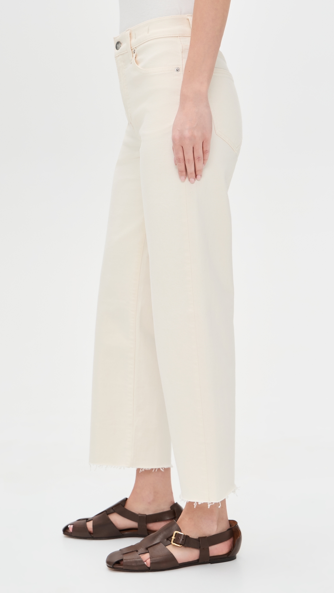 The Perfect Vintage Crop Jeans Vintage Canvas