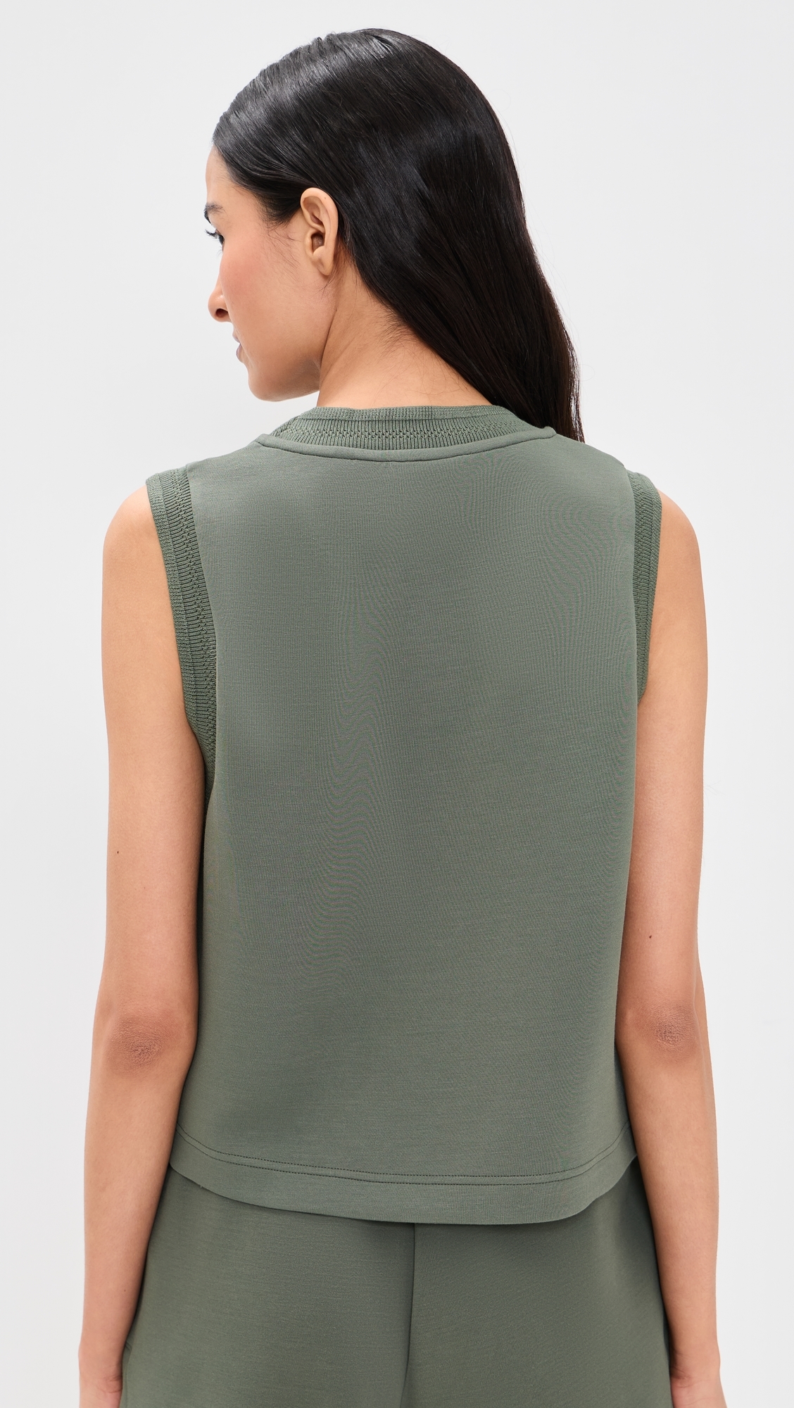 Shea Crop Tank Thyme