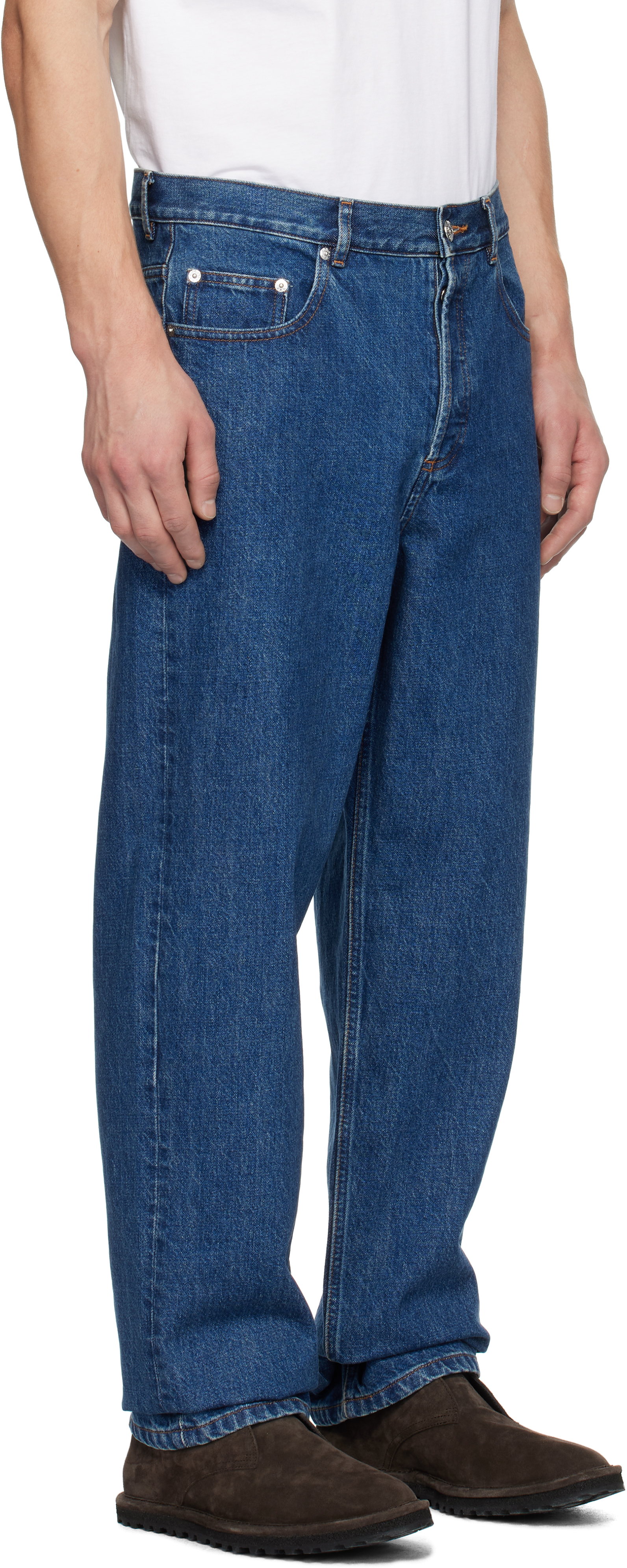 A. P.C. Blue Fairfax Jeans