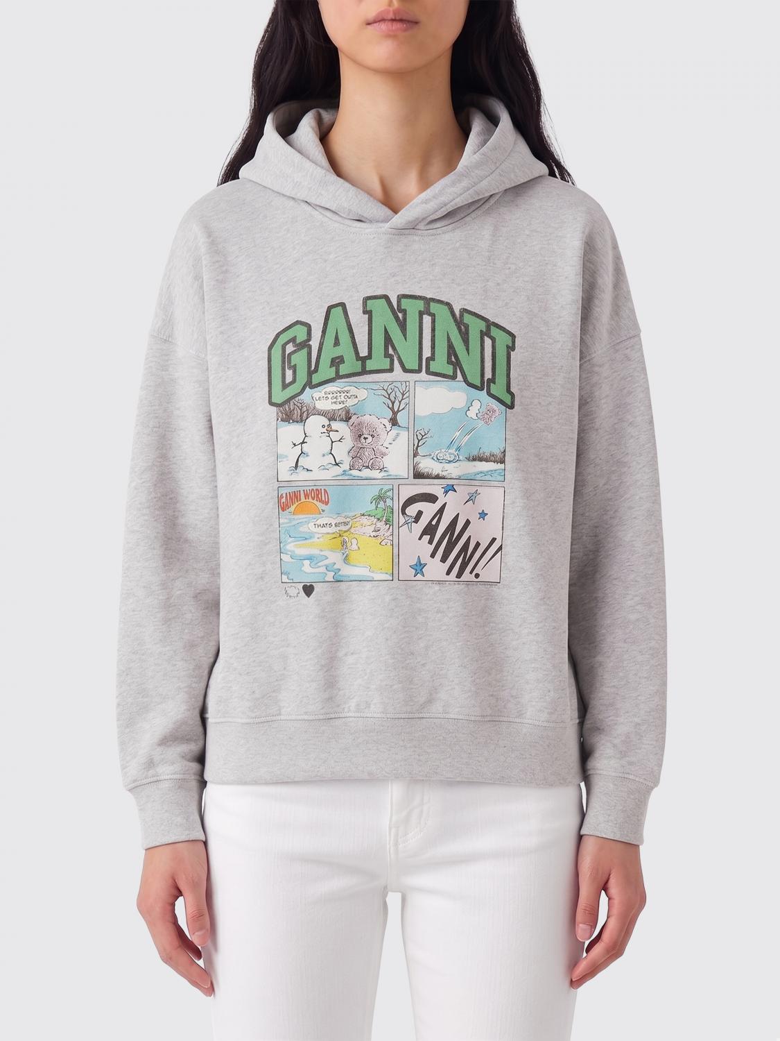 Sweatshirt Woman color Grey