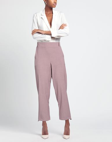 Soallure Woman Pants Antique rose Size 2 Polyester, Viscose, Elastane