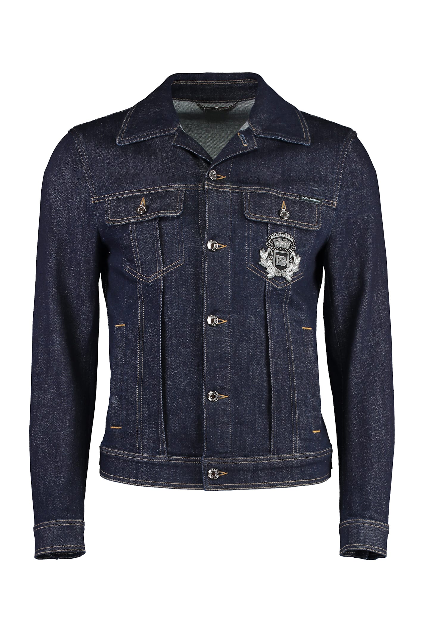 Logo Denim Jacket Casual Jackets, Parka