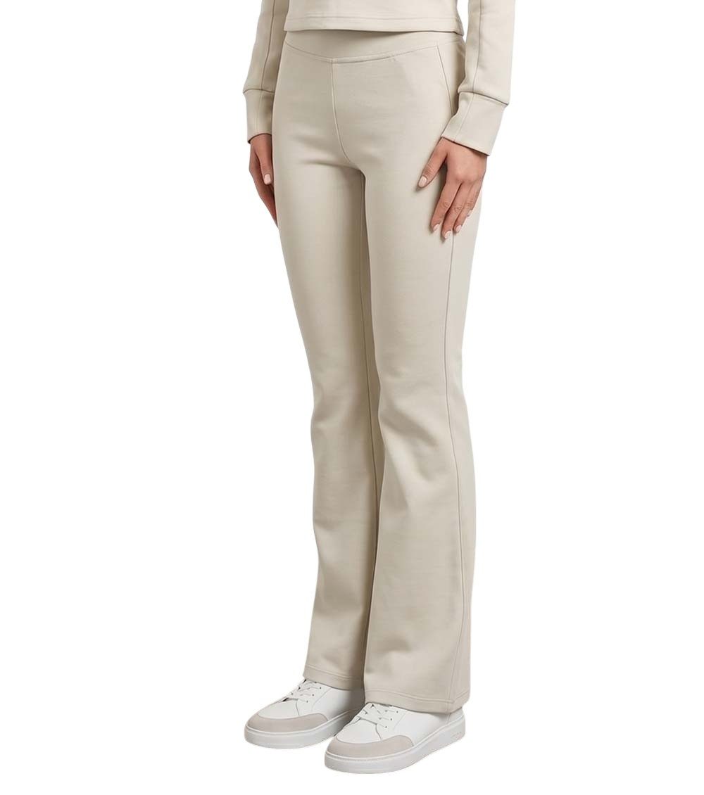 Beige Regular Elasticated Pants