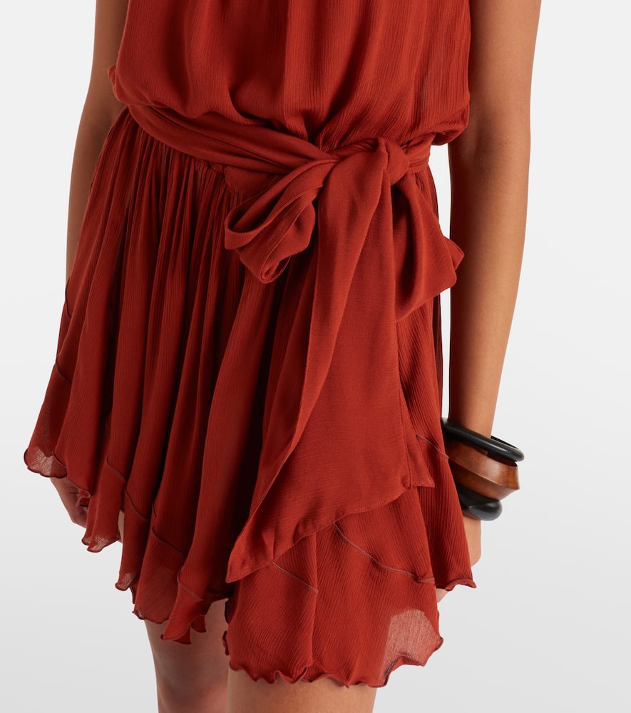 Bianca gathered minidress