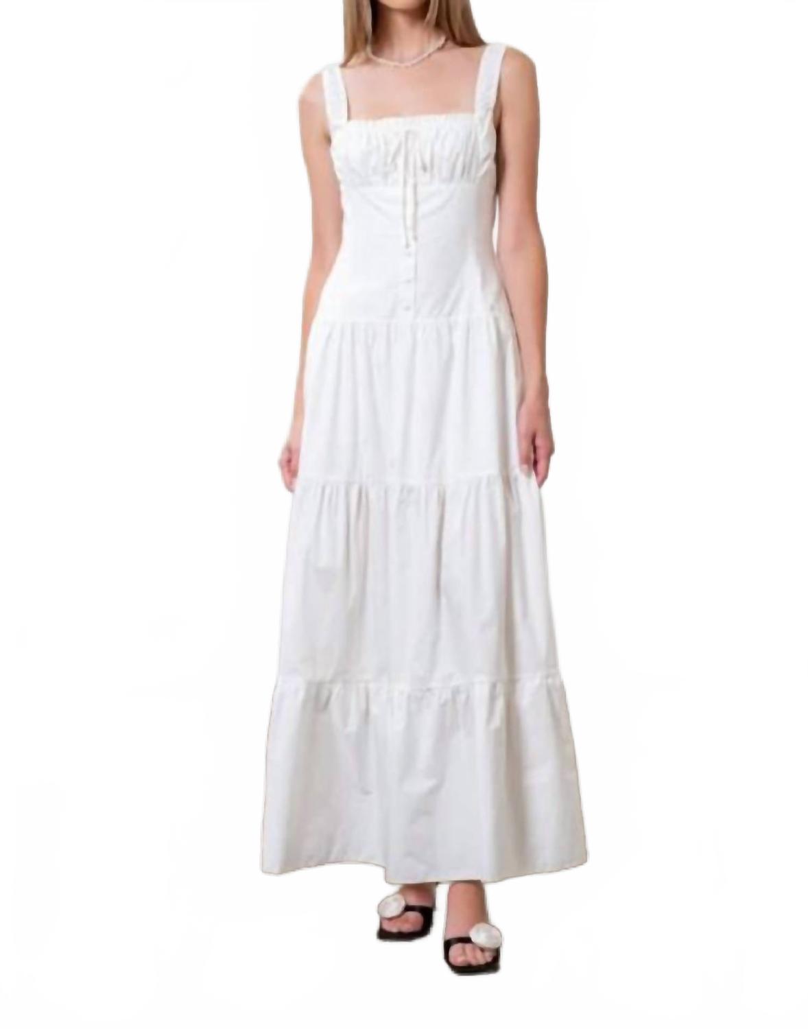 Sadie Maxi Dress In White