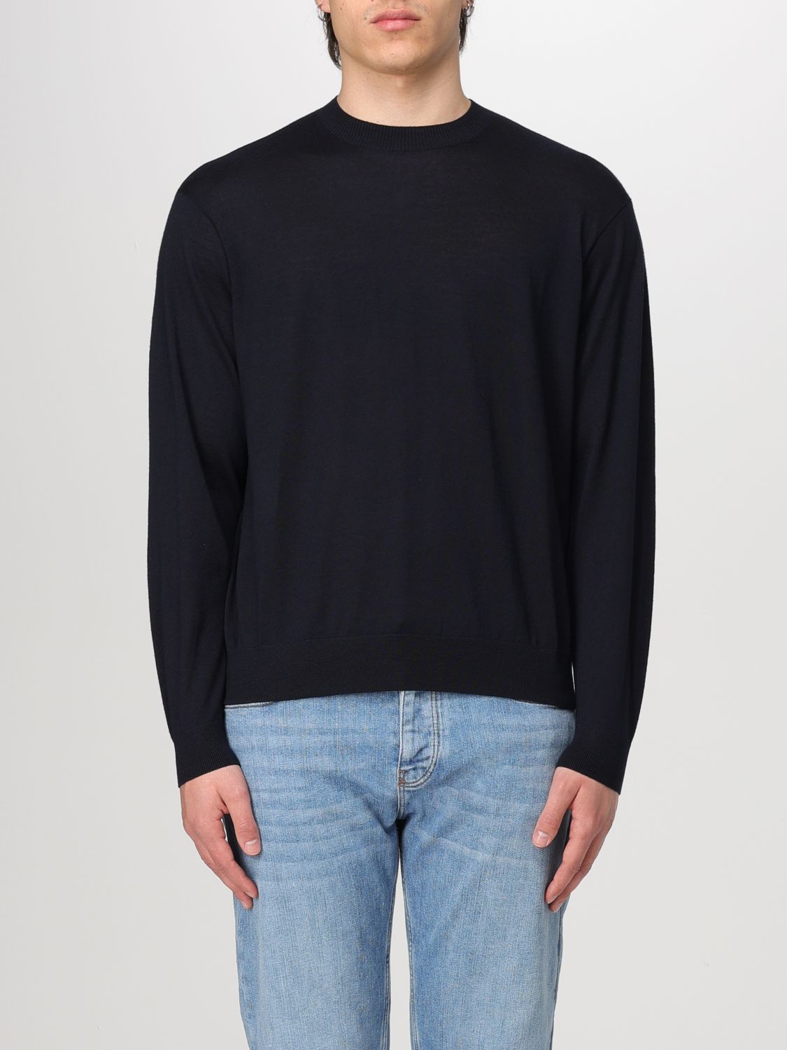 Sweater Men color Blue