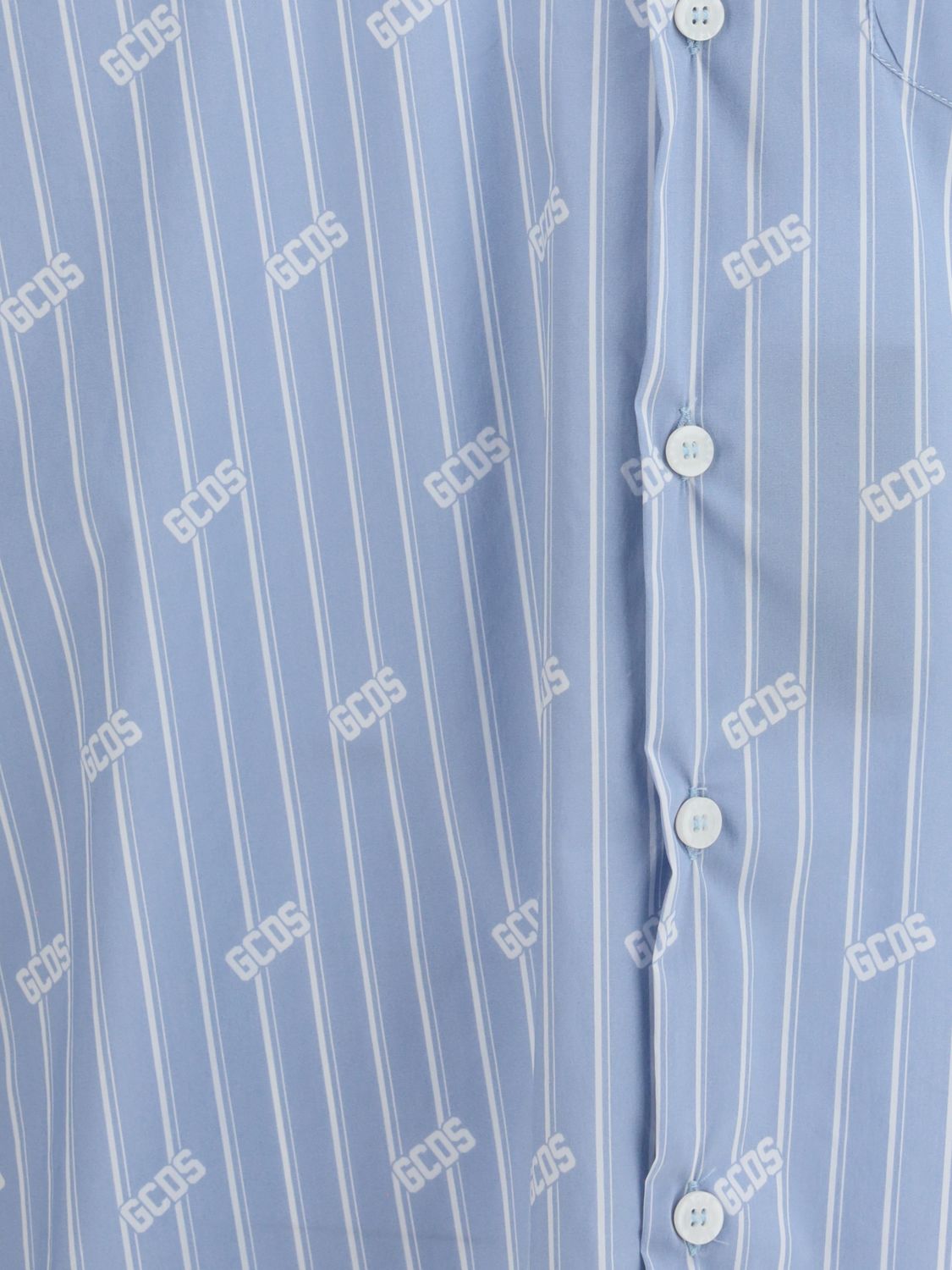 Shirt Men color Gnawed Blue