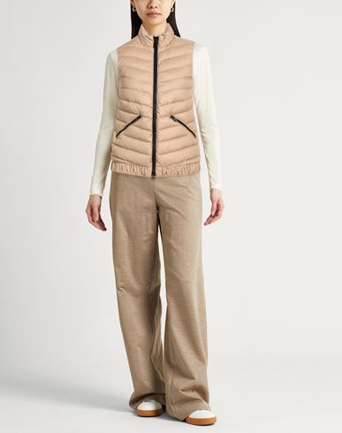 Woman Vest Sand Size 2 Polyester