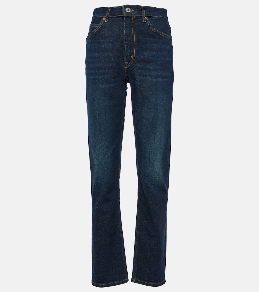 70s high-rise straight jeans