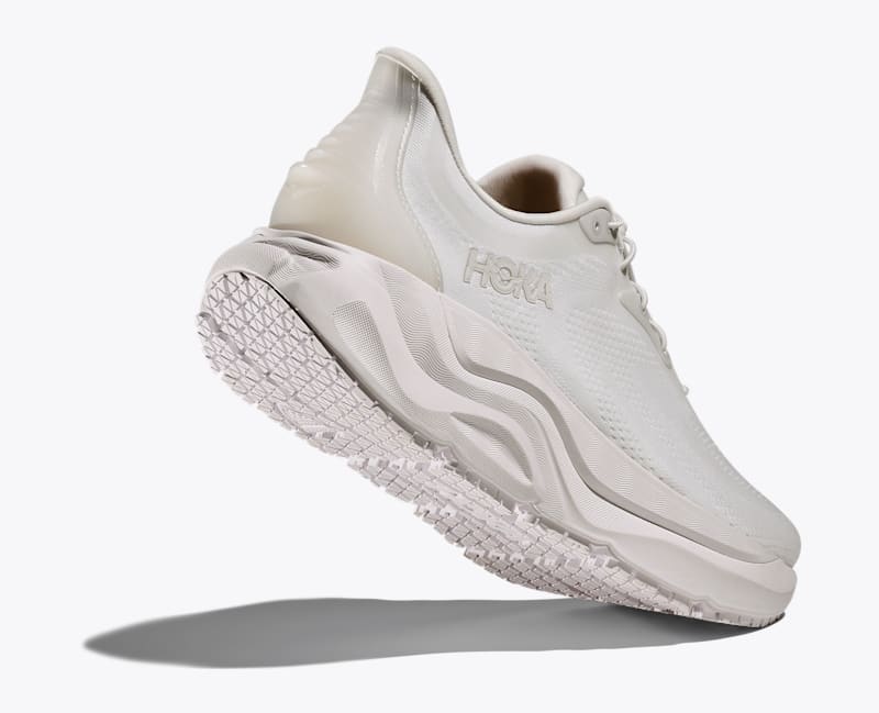 HOKA Men's Arahi SR Shoes in White/White
