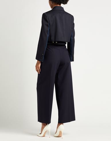 Woman Jacket Midnight blue Size 2 Wool, Cotton