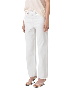 90's Mid Rise Straight Jeans in Fortune Cookie