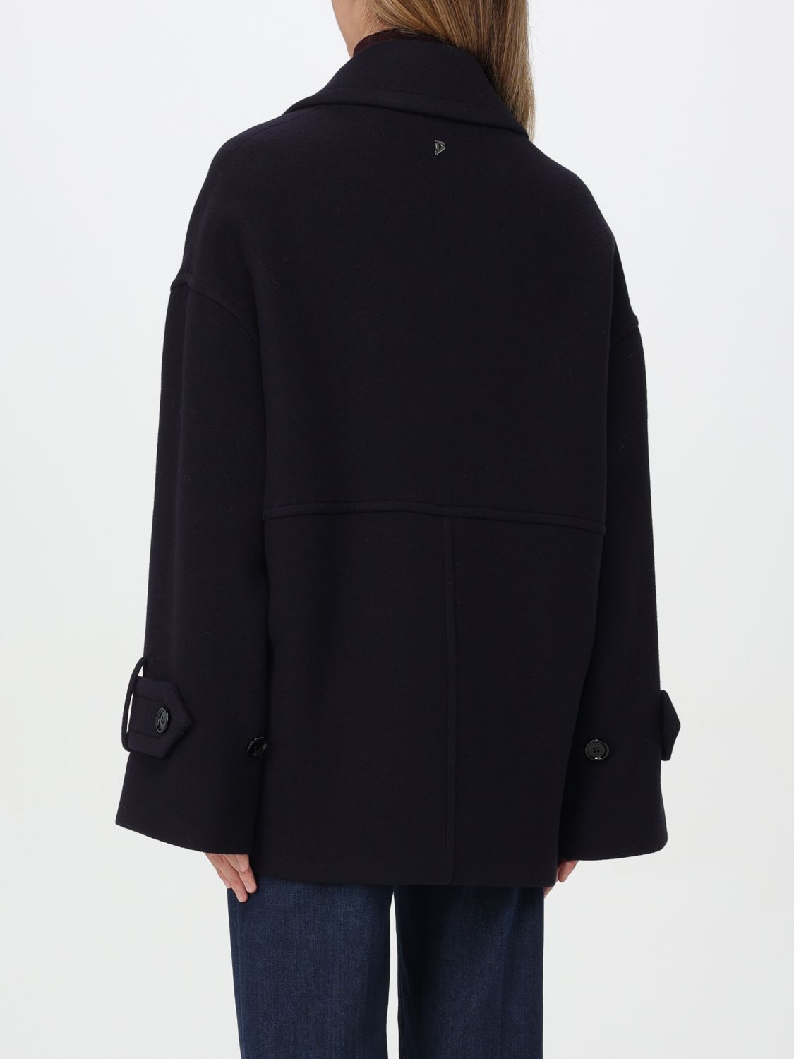 Double-breasted peacoat - Blue