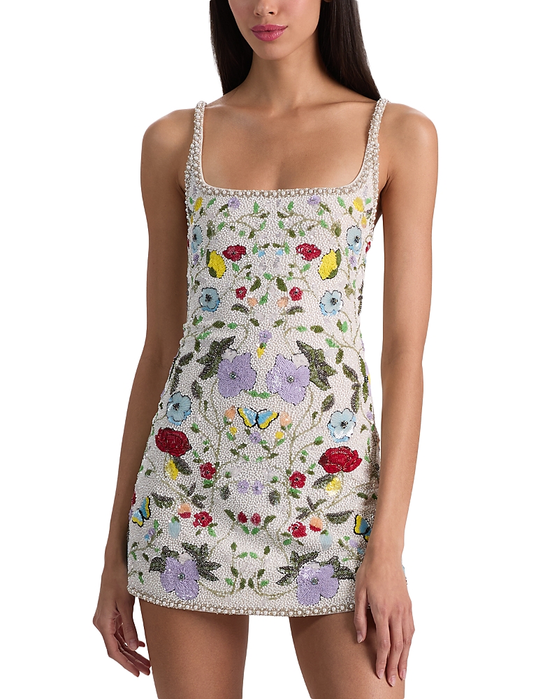 Julia Embellished Scoop Neck Dress