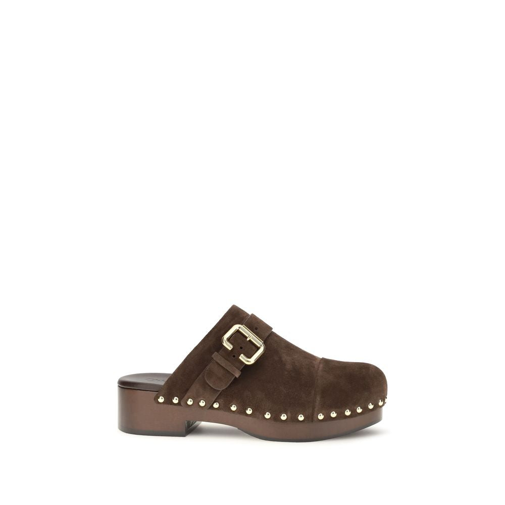 Jeannette Clog — Brown