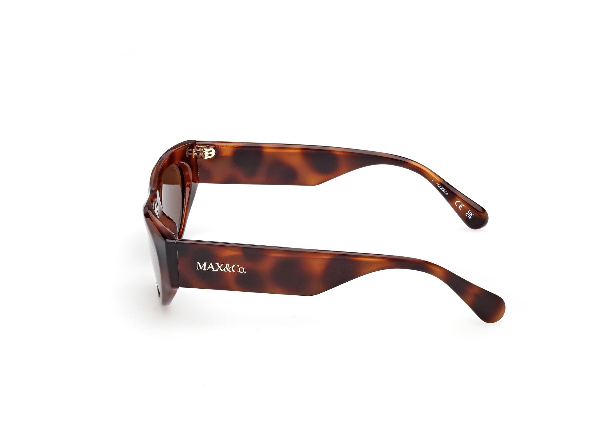 MAX&Co Mujer MAX&Co MO0147 52E Gafas de sol Inyectado la Habana Marrón Cat Eye Norma