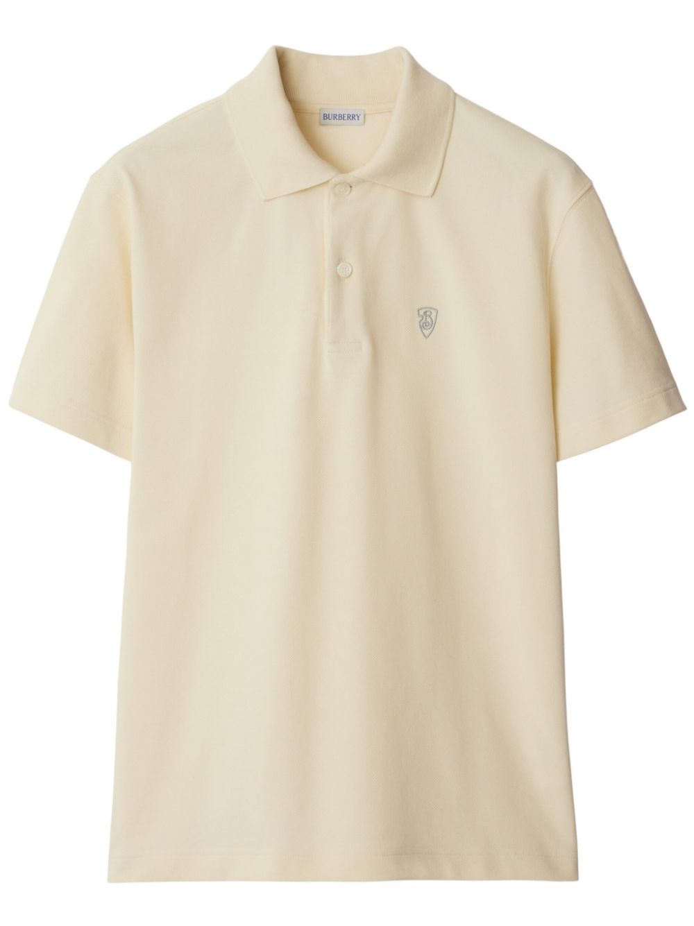 Cotton polo shirt - Neutrals