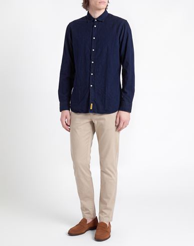 B. d.baggies Man Shirt Midnight blue Size M Cotton