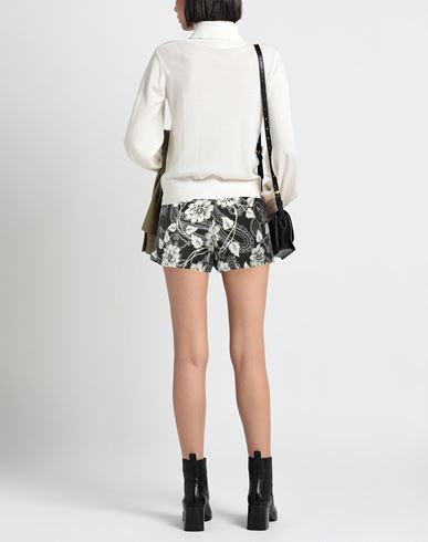 Woman Shorts & Bermuda Shorts Black Size 10 Viscose