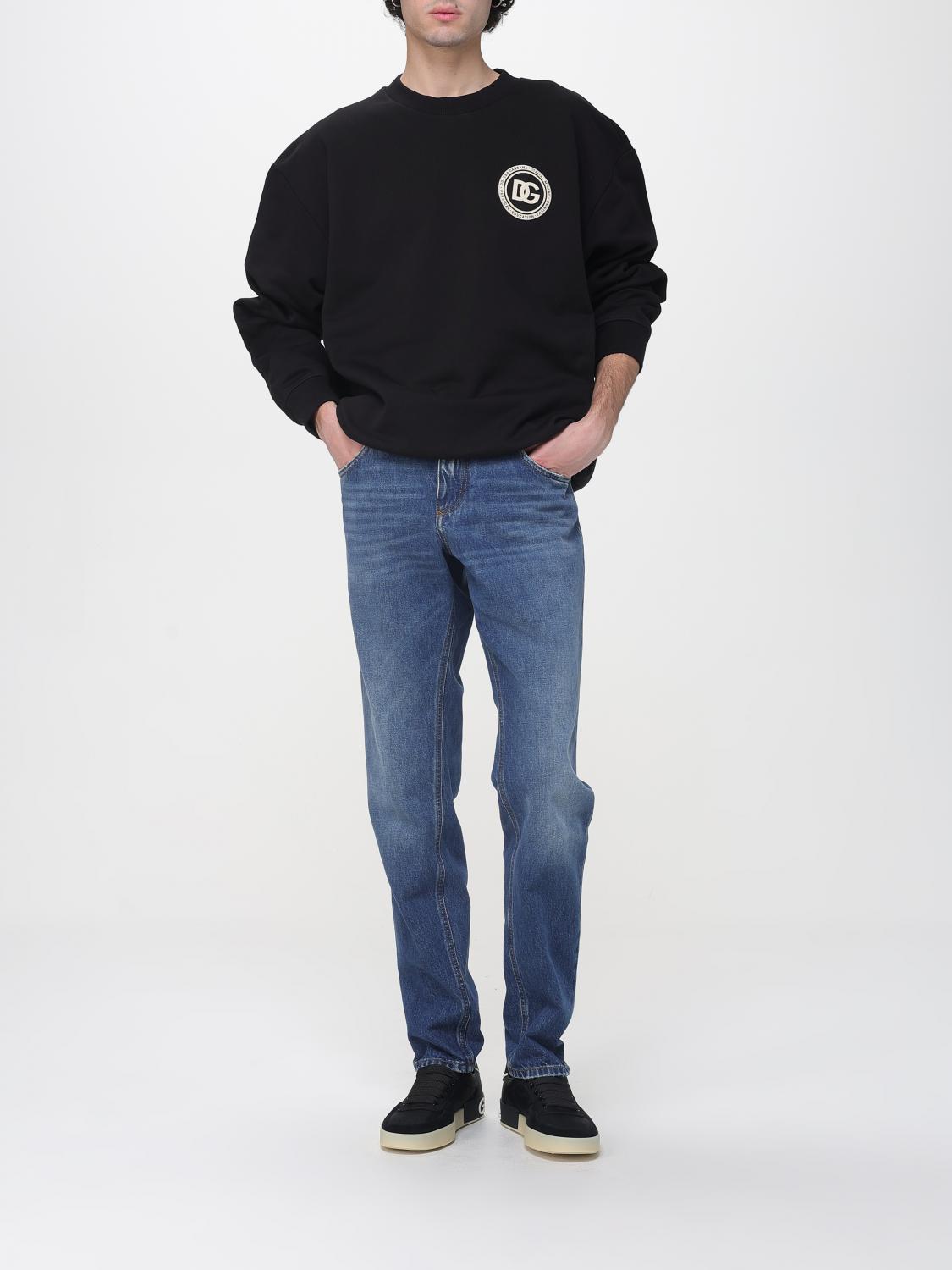 Sweatshirt Men color Black