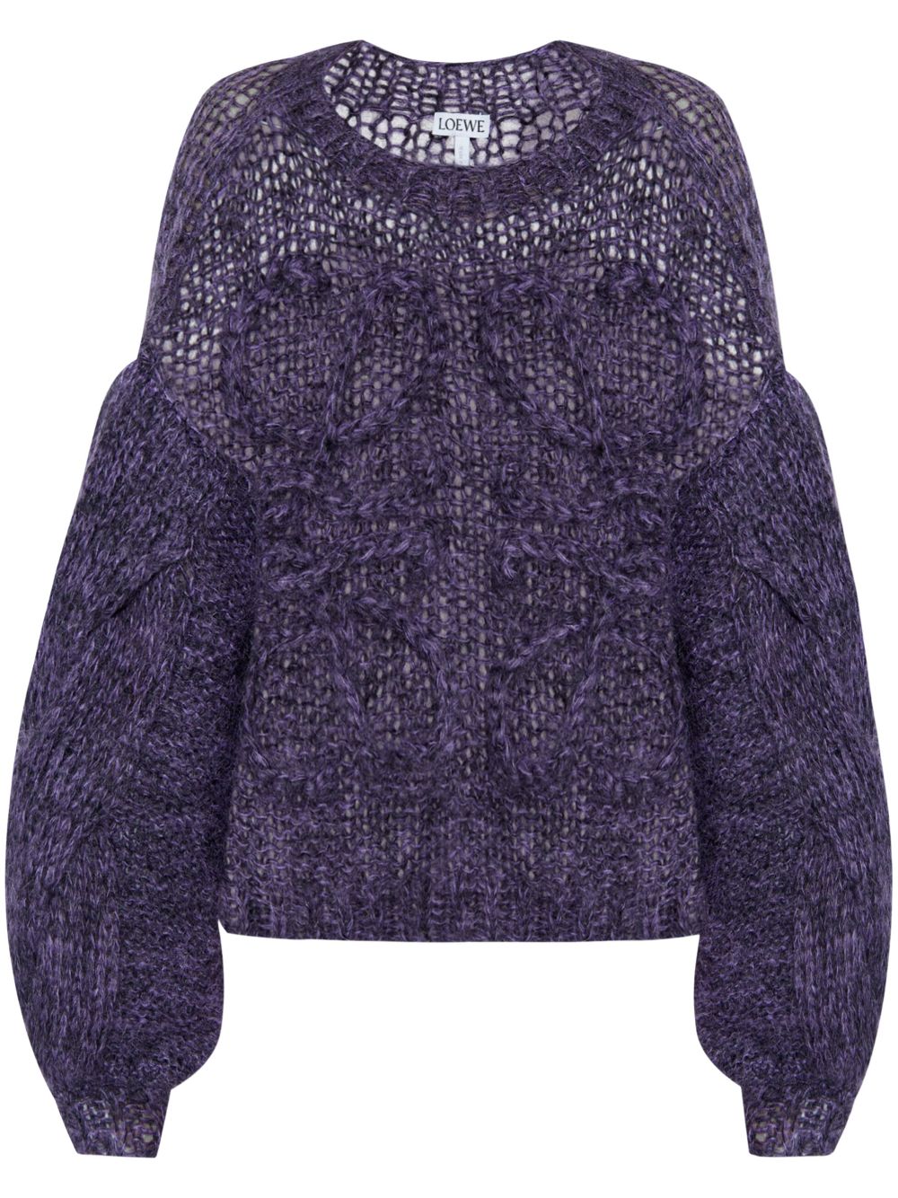 Anagram sweater - Purple