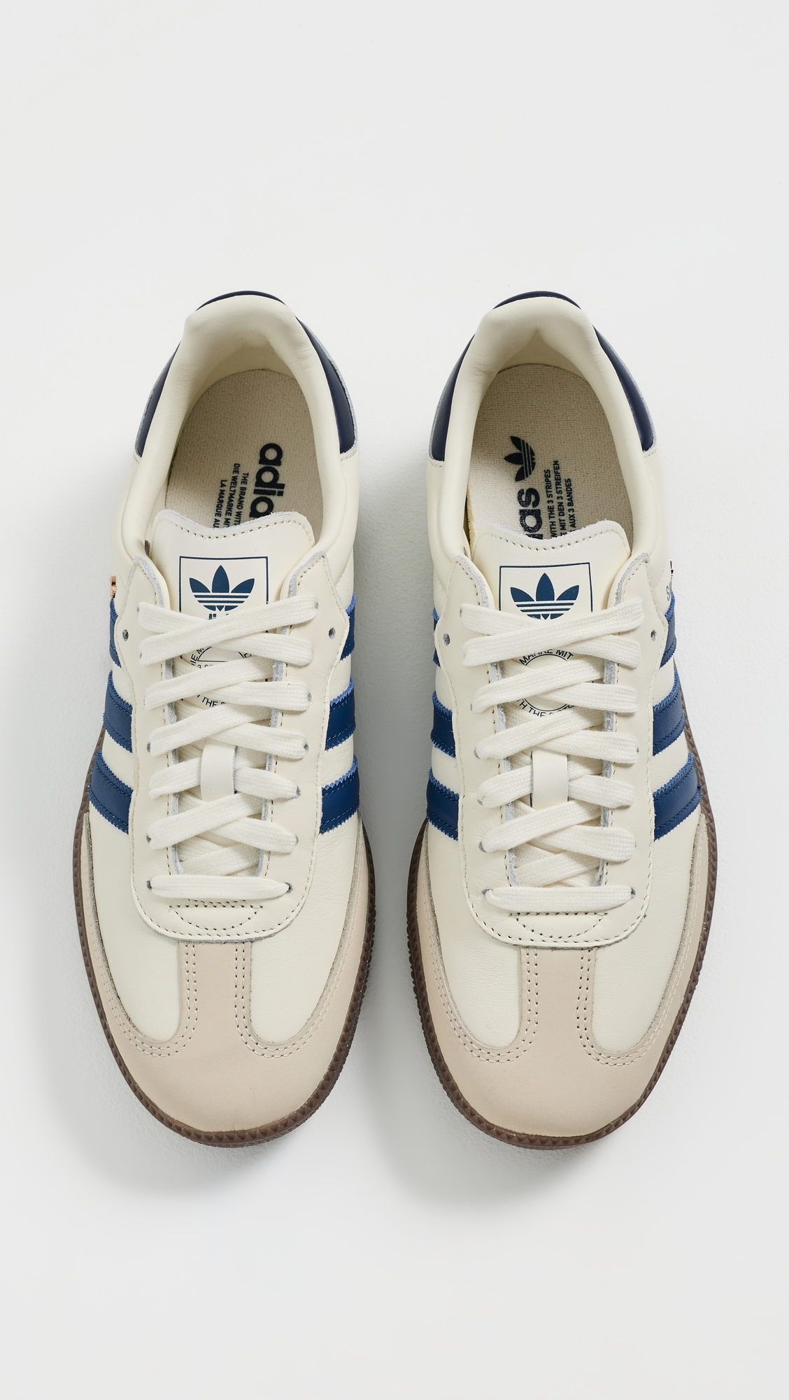 Samba Og Sneakers Off White/Petrol/Night Indigo