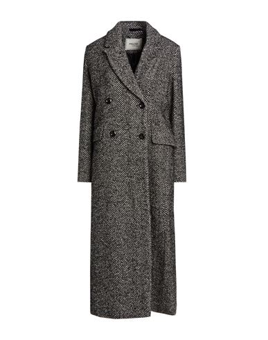 Paltò Woman Coat Black Size 6 Wool, Acrylic, Polyester, Polyamide