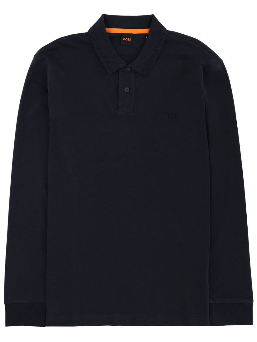 Long-sleeved Polo Shirt