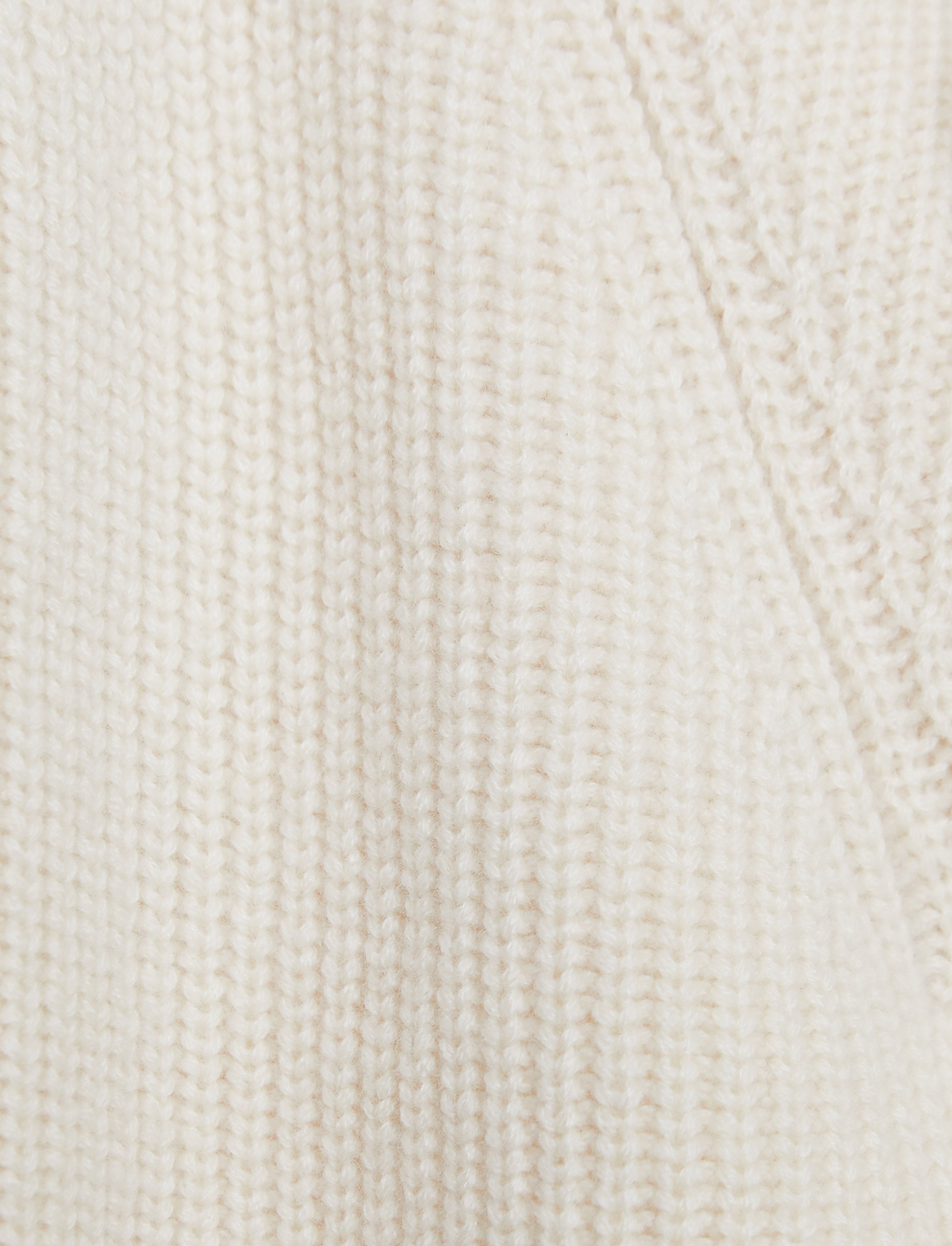 Noel Fisherman Rib Cashmere Jumper - M