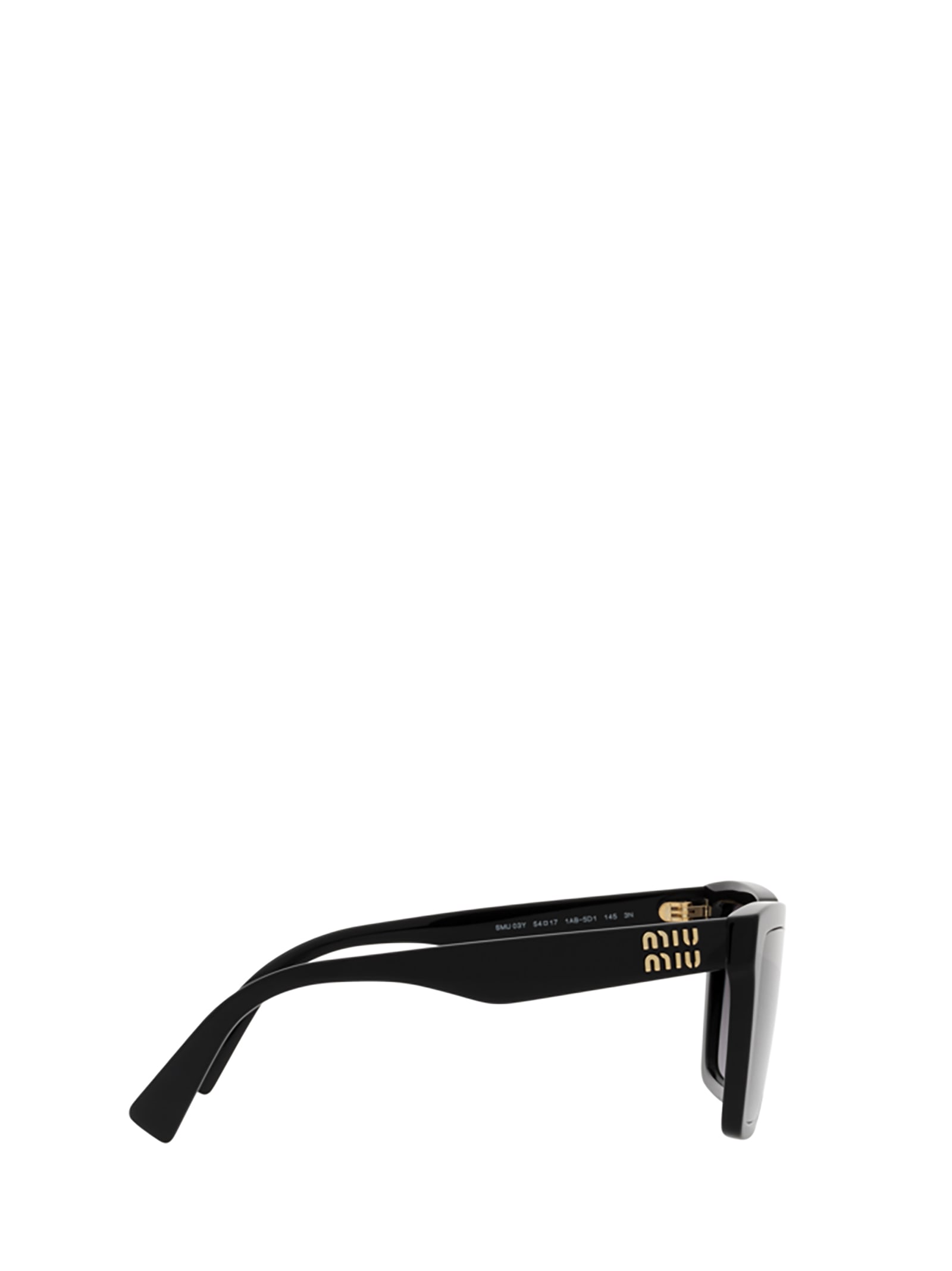 Mu 03ys Black Sunglasses
