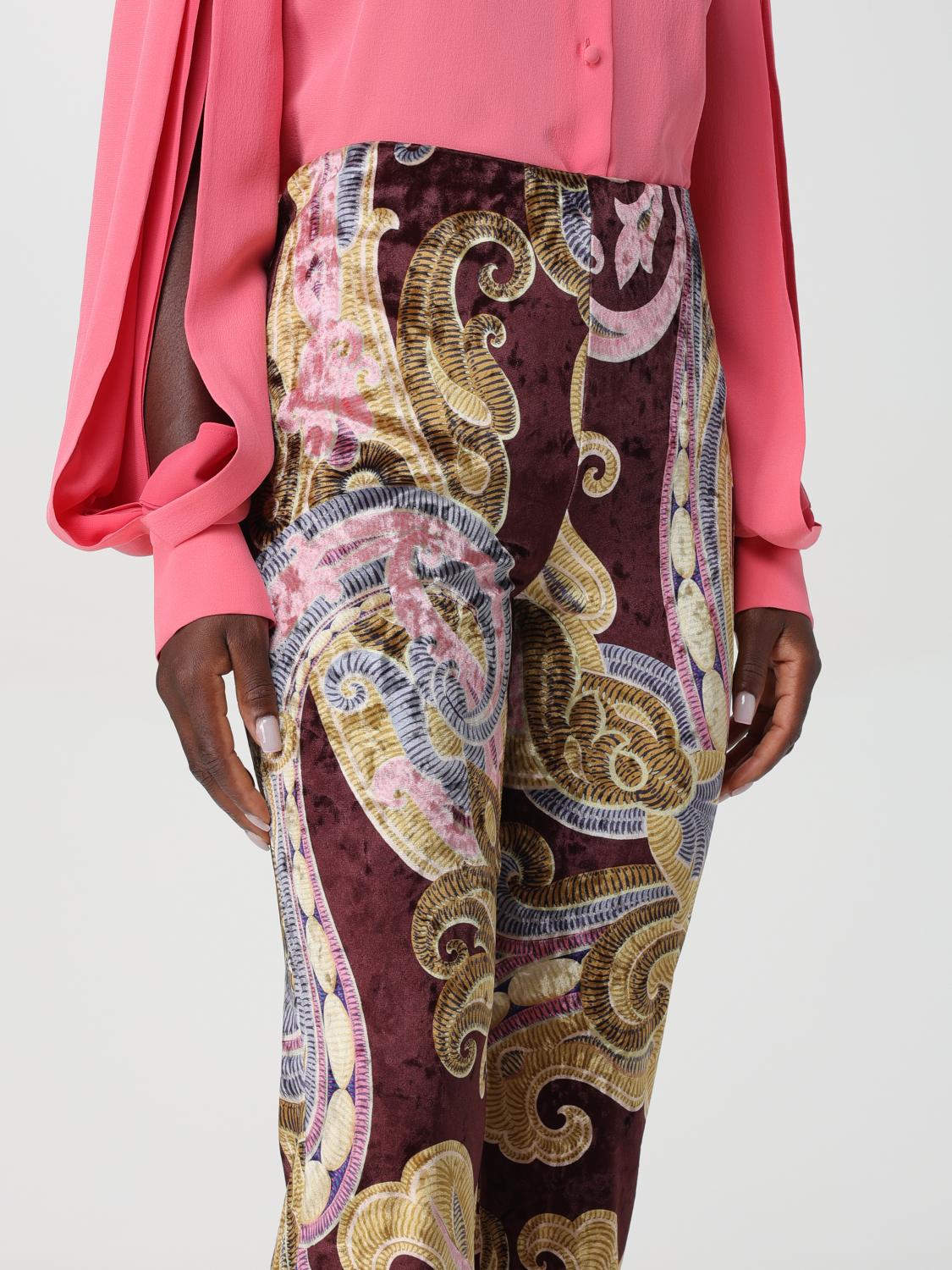 Printed trousers - Red