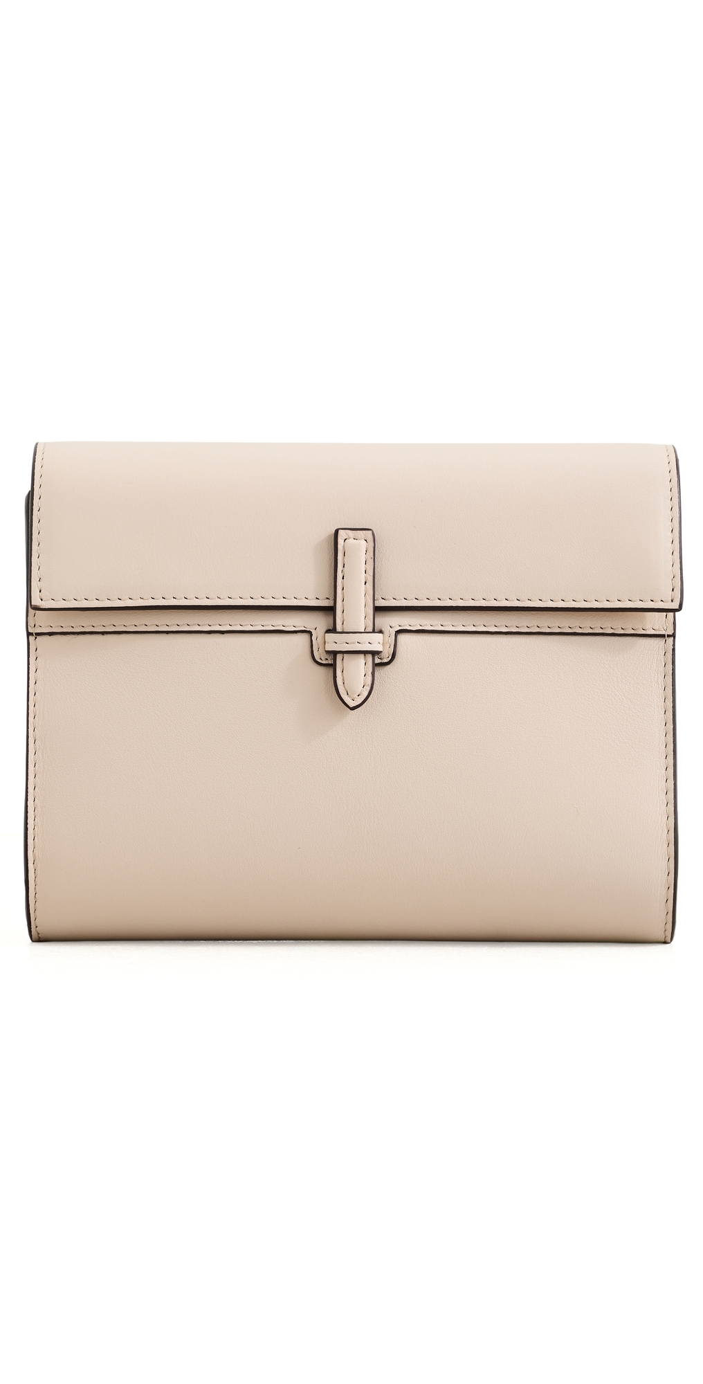 Small Soft Clutch Oyster One Size