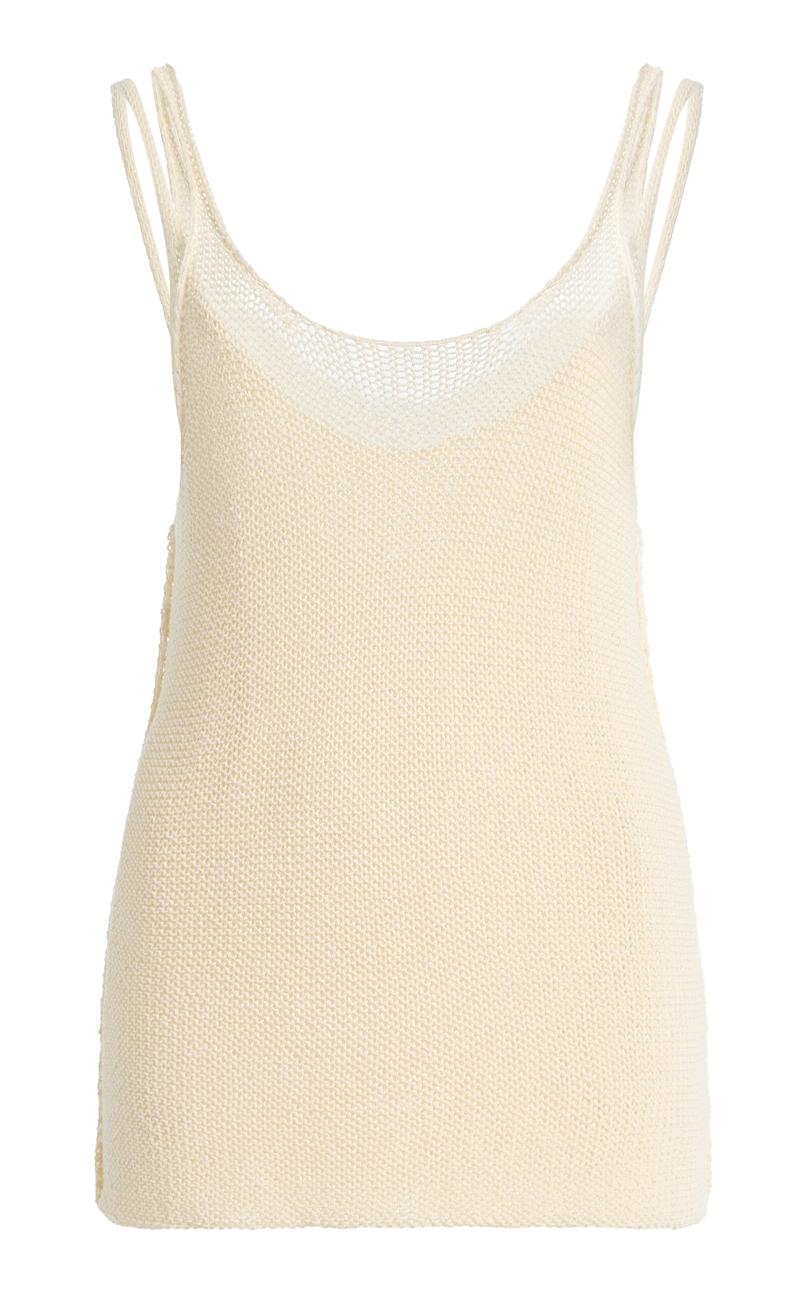 Flip Cotton-Blend Tank Top  - Moda Operandi
