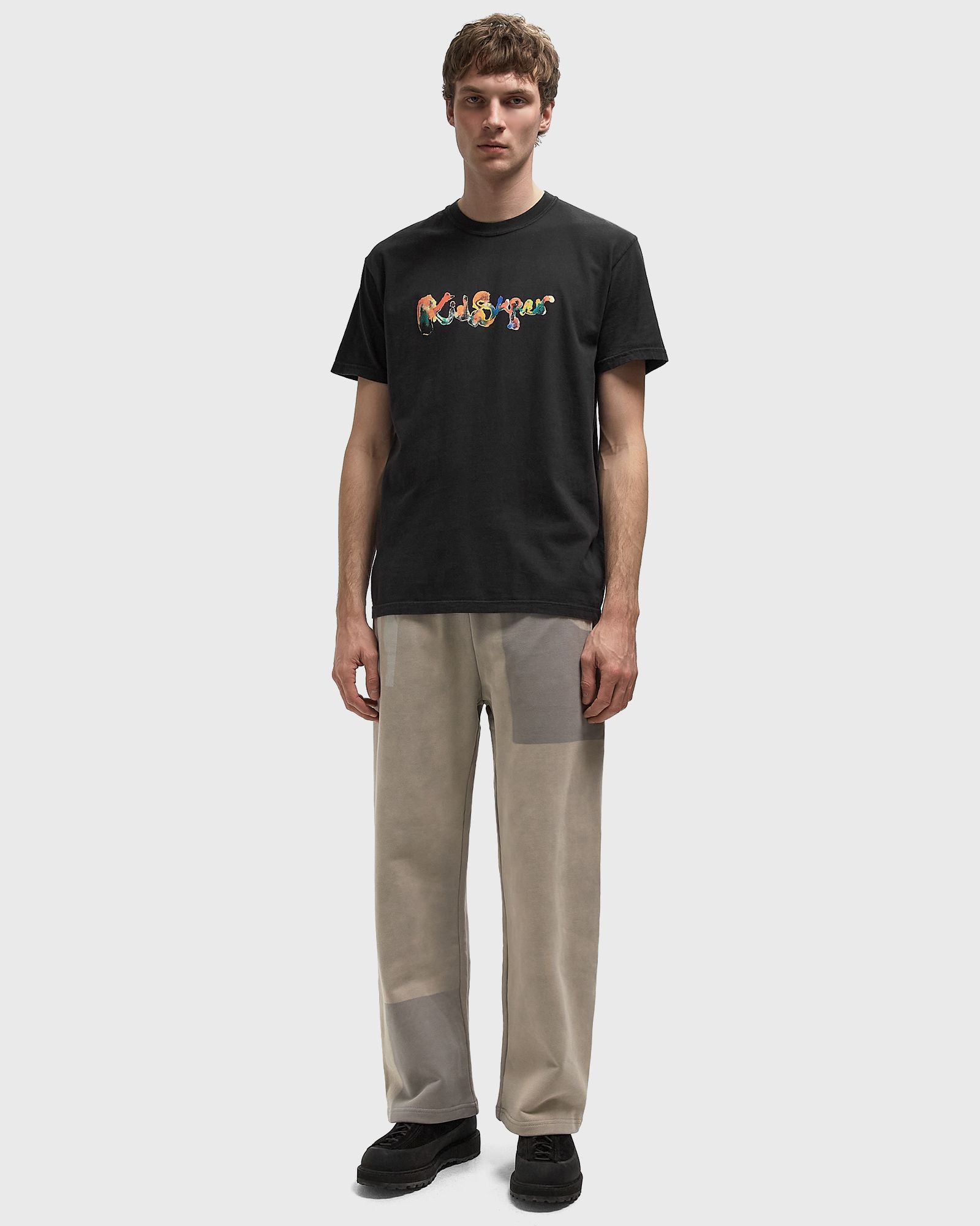 Watercolor tee black male Shortsleeves now available at BSTN