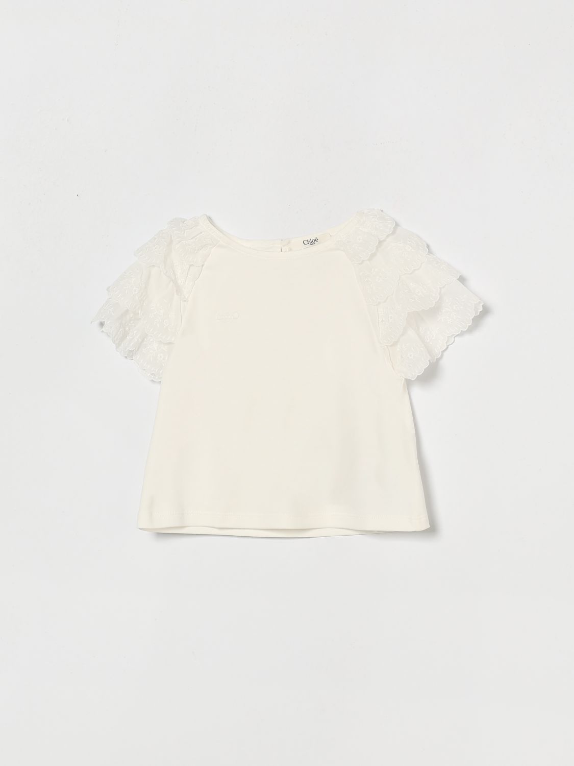 Top CHLOÉ Kids color White